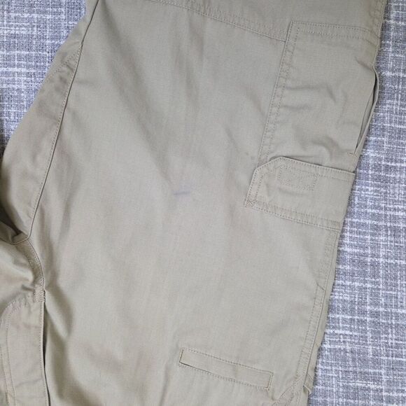 5.11 Tactical Pants Taclite Pro Ripstop Cargo 74273 Khaki Mens Measured 31.5x31 - Picture 13 of 14